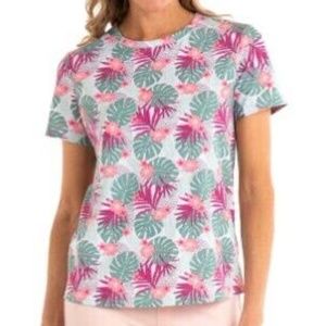 Fresh Produce Palm Tropic V-Neck Tee Top
